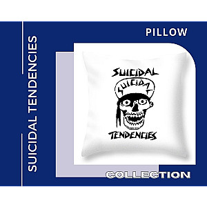 Suicidal Tendencies Throw Pillow