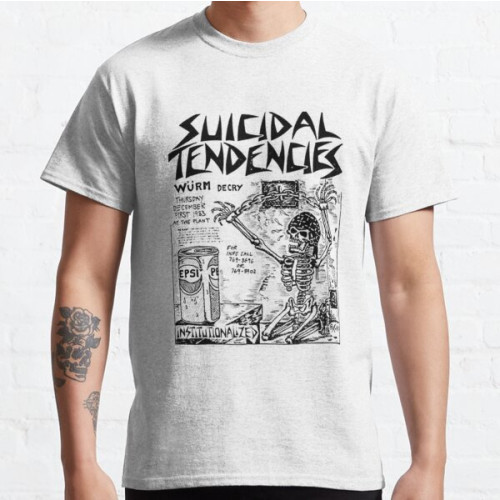 Suicidal Tendencies T-ShirtSuicidal Tendencies †††† Punk Flyer Tribute Classic T-Shirt RB2709