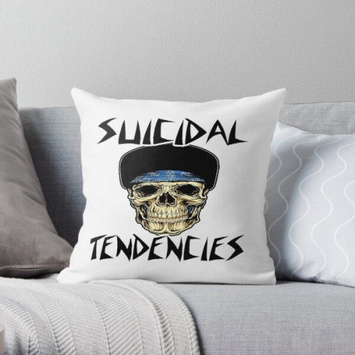 Suicidal tendencies Throw Pillow RB2709